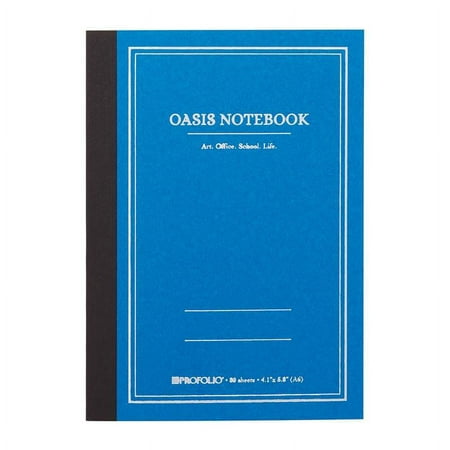 UPC: 0075633602501 | Itoya ProFolio Oasis Notebook A6 Small Sky