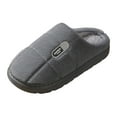 thumbnail image 2 of Oyedens Mens Slippers Comfy Winter Fuzzy House Slippers for Men Indoor and Outdoor Bedroom Shoes, 2 of 4