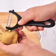 thumbnail image 5 of Potato Peeler, Stainless Steel Vegetable Peeler For Kitchen, Black - New Upgrade1pcs, 5 of 5