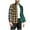 Yellow, variant on APEXFWDT Mens & Boys Flannel Plaid Shirts Long Sleeve Button Down Shirts Color Block Casual Lightweight Shirt Jacket