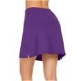 thumbnail image 5 of Savings Up to 50% off Workout Shorts Women, Women's New Color Mid-waist Skirt Pants Sports Casual Shorts Bottoming Skirt Pants Multicolor 2XL, 5 of 5