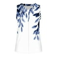 thumbnail image 7 of Royisotas Casual Women Tops Sleeveless Summer TShirts V-Neck Print Shirts, 7 of 7