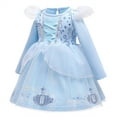 thumbnail image 3 of WIBACKER 1-6Y Toddler Girls Princess Costumes Dresses Fancy Dress Up Clothes for Halloween Party Cosplay, Christmas Gift, 3 of 7