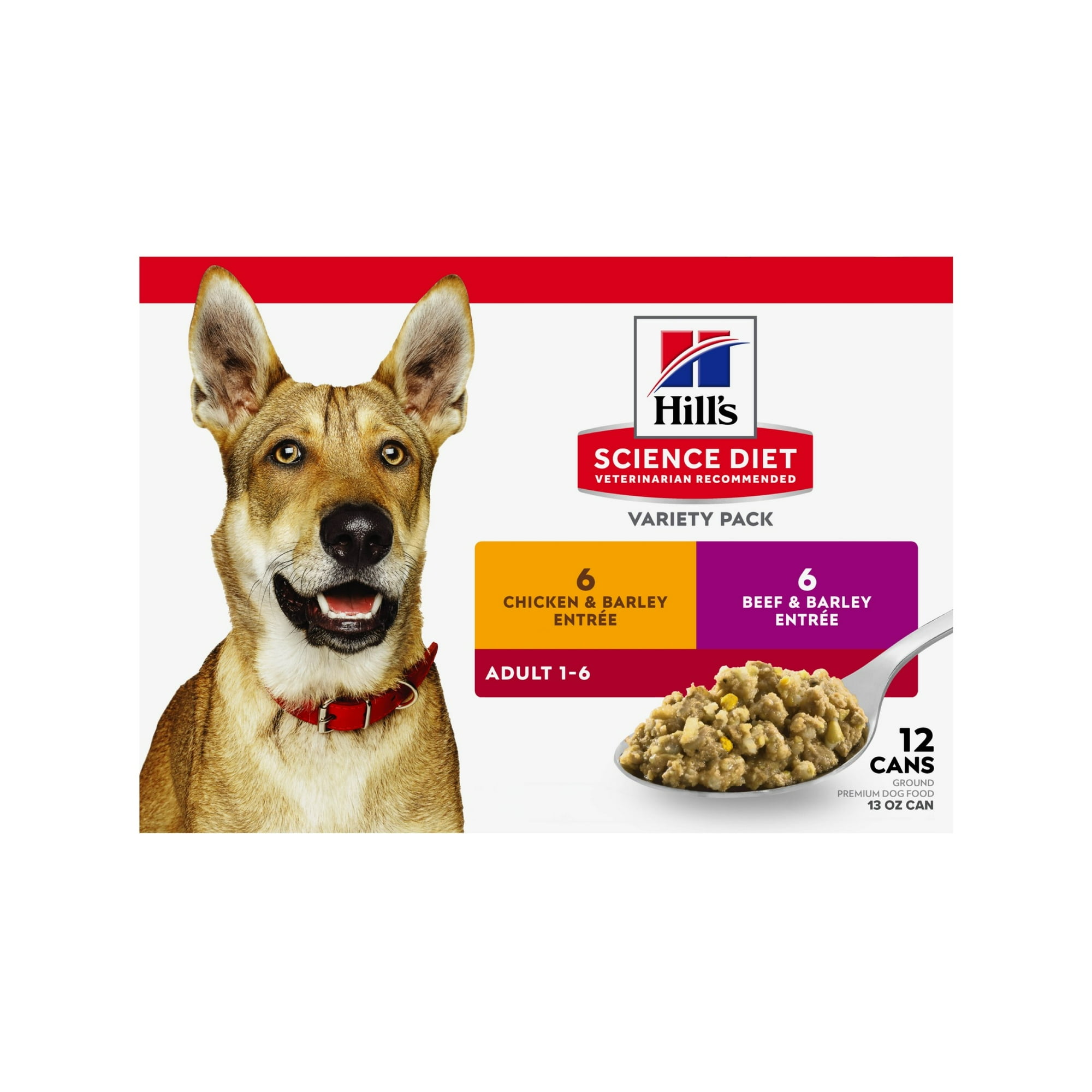 Hill's Science Diet Wet Dog Food, 13oz Can 12pk