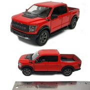 Kinsmart 5" Die-cast: 2022 Ford F-150 Raptor (Red) 1/46 Scale. Brand new/Generic Box!