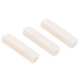 thumbnail image 4 of Bass Nut, Beef Bone Guitar Nuts 3Pcs Pre-Slotted Craftsmanship Carefully Selected Frets  For Musical Instrument Accessories Replacement, 4 of 8