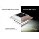 CAP Pomme Mfg Inc SL082W 2.5X2.5 en Aluminium Blanc POST Solaire Impérial – image 4 sur 8