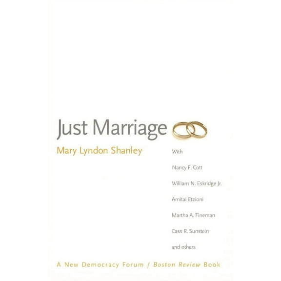 New Democracy Forum Just Marriage, (Paperback)