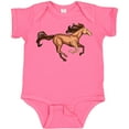 thumbnail image 3 of Inktastic Galloping Brown Horse-stylized illustration Boys or Girls Baby Bodysuit, 3 of 5