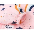 thumbnail image 6 of Vikakiooze Toddler Coats for Boys Grils Boys Autumn Print Jacket Zipper Hooded Windproof Coat, 6 of 8
