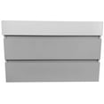 thumbnail image 3 of Nameeks Block-4018-W Block 40" Wall Mounted Single Basin Vanity Set - White, 3 of 7