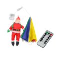 thumbnail image 4 of Decoraciones navideñas Luz de paracaídas de Papá Noel Luz de Navidad Decorativa Creativa Vistoso, 4 of 8