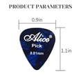 thumbnail image 7 of YiFrZour Guitar Picks Colourful Guitar Plectrums Guitar Accessories (12 Picks in a Box), 7 of 7
