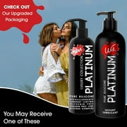 Wet Platinum Silicone-Based Lube, Ultra Long Lasting Premium Personal Lubricant, 1.0 fl oz