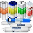 thumbnail image 1 of iSpring F28K75 3-Year Filter Replacement Supply Set For 6-Stage Reverse Osmosis Water Filtration Systems 28-Piece, 1 of 9