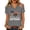 01-Gray, variant on 4th of July Shirts Women Red White Blue V Neck Independence Day Tops 1776 Short Sleeve American Flag T Shirts Blue 2XL