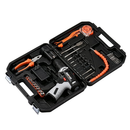 

NANWEI Complete Tool Kit Multiple Electric Tool Box Household Hand Tool Hardware Kit Cordless