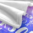 thumbnail image 4 of Custom Blanket with Name for Adults Kids Personalized Blanket and Throw Customized Flannel Name Blanket Personalized (Style-2, 30x40), 4 of 6