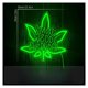 thumbnail image 4 of Letrero De Neón "Green Leaves Day Smoking Every" Con Alimentación USB Para Decoración De Pared De Bar, Cueva De Hombre, Fiesta, 32x33cm, 4 of 7