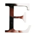 thumbnail image 1 of 1 Pcs Letter Ornament Waterproof Removable Silver-plated 3D Mirror Surface Acrylic Decal for Wedding, 1 of 9