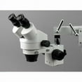 thumbnail image 4 of AmScope 7X-45X Stereo Zoom Boom Microscope + Ring Light New, 4 of 4