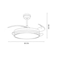 thumbnail image 3 of Ventilador de Techo Mil Luces Tromba 72W CCT, 3 of 7