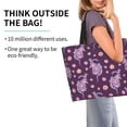 thumbnail image 2 of Kdxio Snake And Flower Casual Tote Bags Women Big Capacity Shoulder Bag for Women Travel Shoulder Bags Handbags, 2 of 8