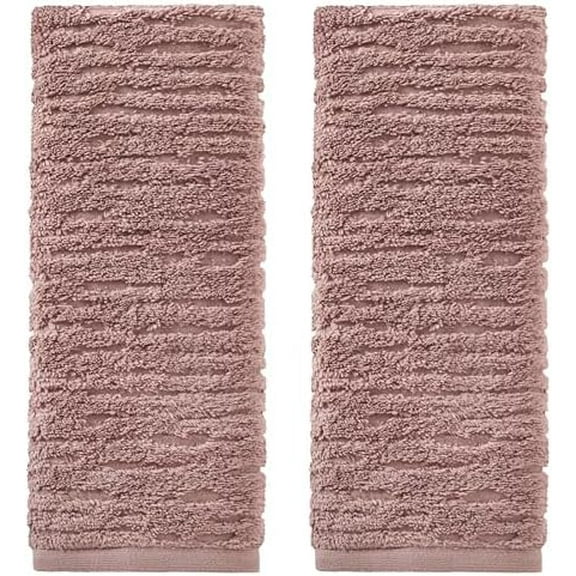 CloudSoft Cotton Luxury 2-Piece Hand Towel Set, Oatmeal