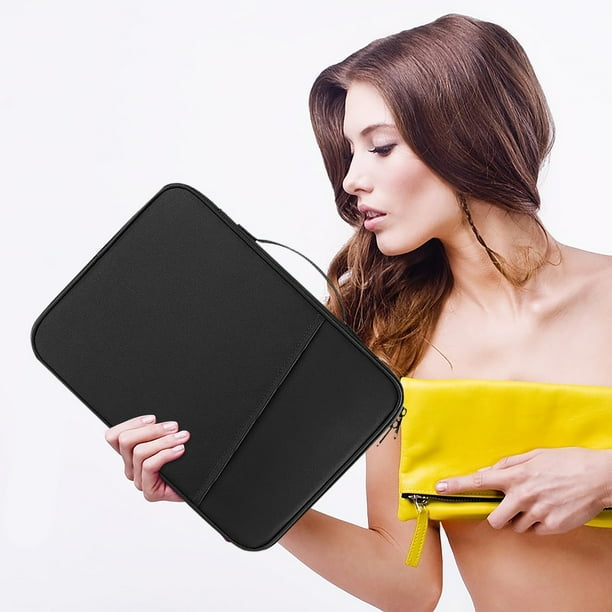 Funda protectora universal para tablet con asa para iPad, computadora portátil y dispositivos Estuche de neopreno seguro y suave para desplazamientos diarios, viajes y uso escolar