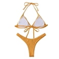 thumbnail image 2 of Minnieouse Traje de baño Tankini de cintura alta de 2 piezas Sujetador acolchado Panty Traje de baño Traje de baño Ropa interior Amarillo L Minnieouse AP010457-06, 2 of 6