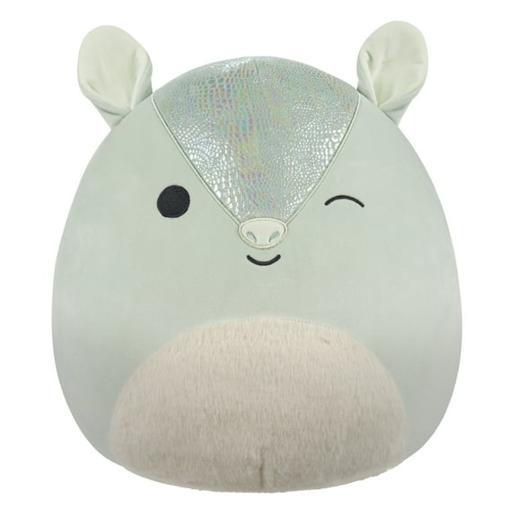 Squishmallows Official 14 inch Arilla the Winking Green Armadillo - Child's Ultra Soft Stuffed Plush Toy