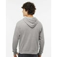 thumbnail image 3 of J. America Triblend Full-Zip Hooded Sweatshirt, 3 of 5