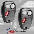 thumbnail image 2 of Se adapta a 2001 2002 llavero remoto Cadillac Escalade/Chevy Avalanche S10 Silverado Suburban Tahoe/GMC Sierra Sonoma Yukon (15042968) Juego de 2, 2 of 5