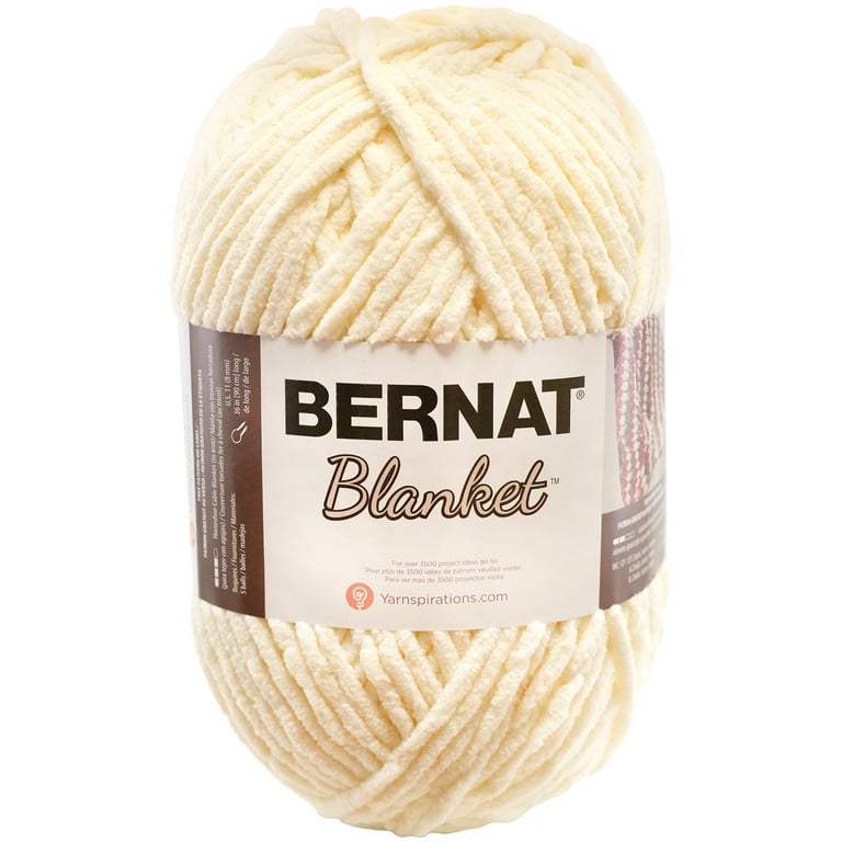 Bernat Blanket Big Ball Yarn Vintage White Multipack of 12 Walmart