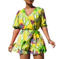 thumbnail image 4 of Txlixc Ropa deportiva de verano para mujeres, impresión foliar Txlixc  moda, 4 of 5