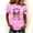 Pink, variant on 250th Anniversary Usa Shirt Short Sleeve Patriotic T-shirt Faith Freedom 250 Years Patriotic Shirts for Women 250th Birthday Memorial Day Costume Red S