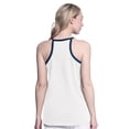 thumbnail image 2 of Women's-G-III 4Her by Carl Banks  White Tampa Bay Rays Curveball Tank Top, 2 of 2