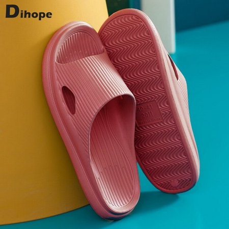 

2021 New Home Slippers Men Women Couples Flip Flops EVA Flat Shoes Indoor Bathroom Sandals Non-slip Summer Sandalias Breathable