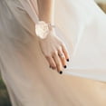 thumbnail image 3 of Bride Floral Wrist Corsage Artificial Flower Corsage Bracelet Wedding Bridesmaid Wrist Decor, 3 of 8