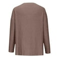 thumbnail image 6 of LEKODE Baggy Sweater Two Piece Suits for Women Thermal Sweater for Women Cute Tops for Women Jogger Sets for Women Thermal Tops for Women Going Out Sets for Women Brown M, 6 of 9