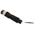 thumbnail image 3 of Checkered Lightweight Compact Travel Sized Windproof Nylon Umbrella With Easy Open Button, 3 of 4