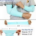 thumbnail image 6 of beister 3 Pairs UV Protection Cooling Arm Sleeves for Women Men, Long Sunblock Protective Cycling Arm Cover, 6 of 8