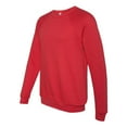 thumbnail image 3 of BELLA + CANVAS Sponge Fleece Raglan Crewneck Sweatshirt, 3 of 4