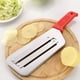 thumbnail image 3 of Cateissary Cuchillo de cocina de repollo compacto y ligero para cortar cómodamente la trituradora y rebanadora de cuchillos de repollo Cocina y Comedor Rojo, 3 of 6