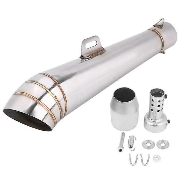 Stainless Steel Motorcycle Universal Exhaust Tail Pipe Muffler Tailpipe Tip