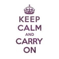 thumbnail image 3 of The British Ministry of Information 15x18 Black Modern Framed Museum Art Print Titled - Keep Calm and Carry On - Texture VI, 3 of 5