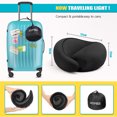 thumbnail image 3 of Almohada de viaje HOMIEE TP1003G (negro)-326649.03, 3 of 3