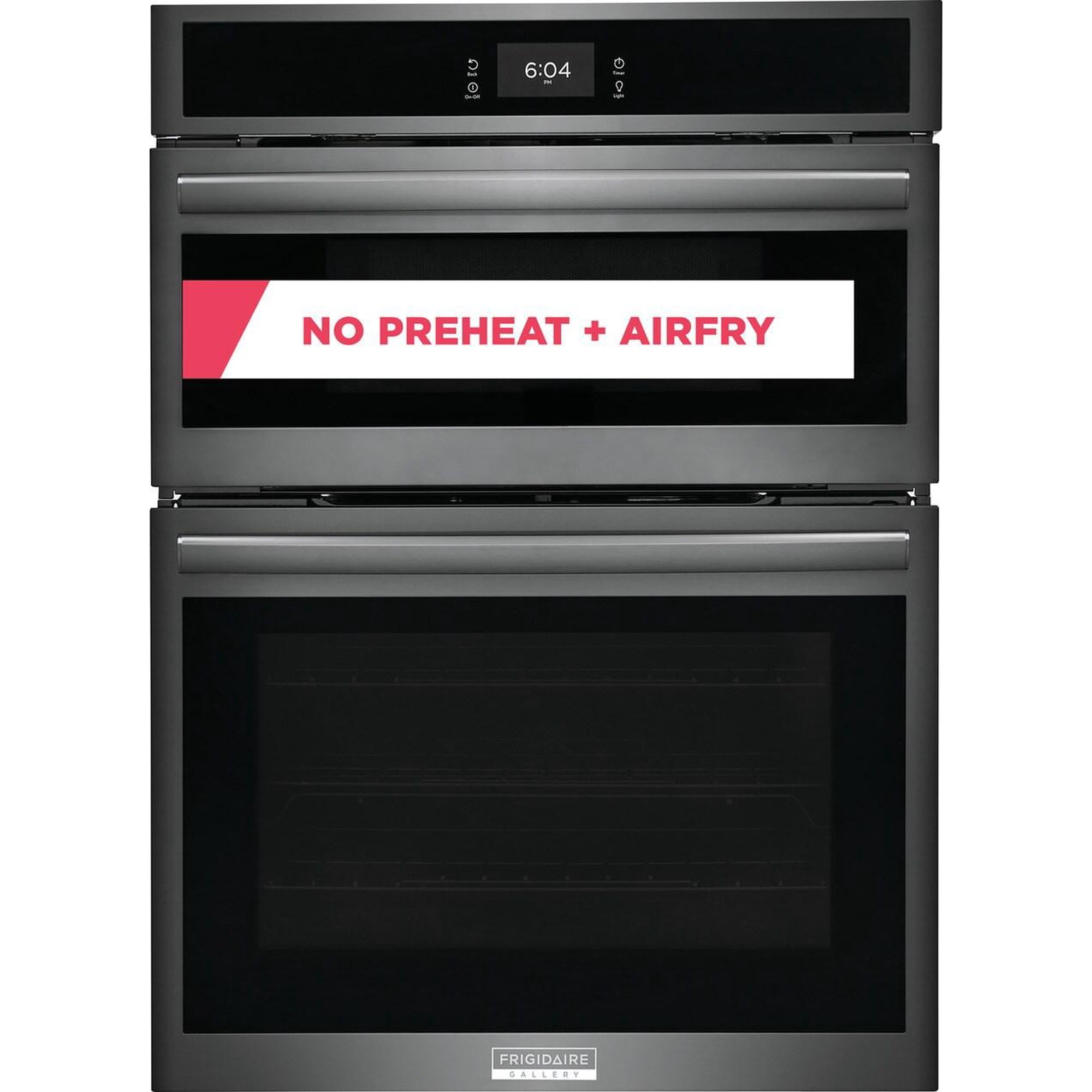 Frigidaire Gallery GCWM3067AD 30 inch Black Stainless Wall Oven and Microwave Combination