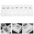 thumbnail image 2 of Travel Pill Organizer Weekly Pill Box Multi-grids Pill Organizer Weekly Pill Box Convenient Pill Holder, 2 of 8