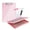 Pink, variant on BrilhoGlee Clipboard with Storage, Heavy Duty Clip Boards with 2 Storage Case and A4 Paper Folder, Clear Dry Erase Top Panel, Nursing Clipboard Folder Case for Office Supplies (Purple)